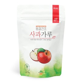 Freeze-dried apple powder, apple powder, 80g / 동결건조 사과가루 사과분말 80g