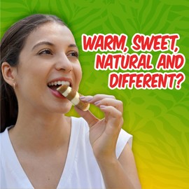 Gallito Mex Trenzicocada |Coconut and fruit candy with milk | Roll Mexican Candy | Bulk Pack for Parties, Snacks, Piñatas & Sharing | 16 Pieces, 1-Pack