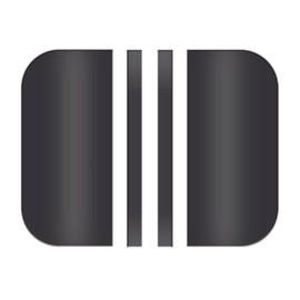 60 Pack 3.5" Magnetic Door Hinge Covers for Painting, Flexible Door Hinge Painting Covers fit for Average Residential Doors