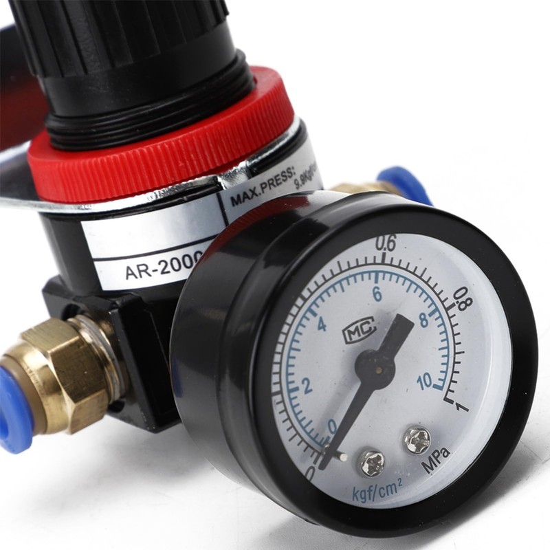 Air Compressor Valve with 8mm Connector Air Pump Treatment Fittings