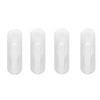 8Pcs Wall Self Adhesive Curtain Hooks White Reusable Plastic Curtain