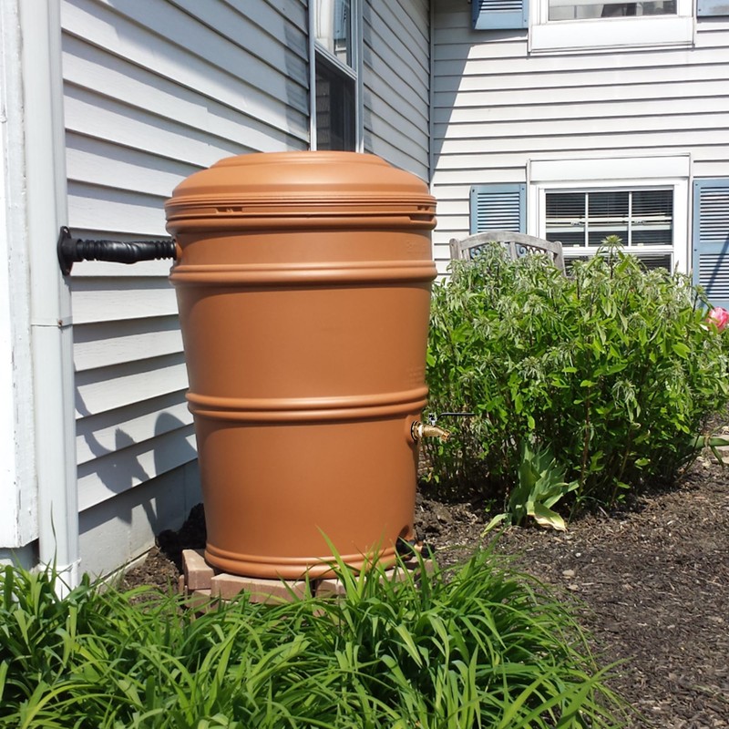 STYDDI Solid Brass Rain Barrel Spigot, Strong Flow Water Barrel