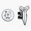 YUPPY QUOKKA Original Design Clip Marker Quocka Design Golf Equipment
