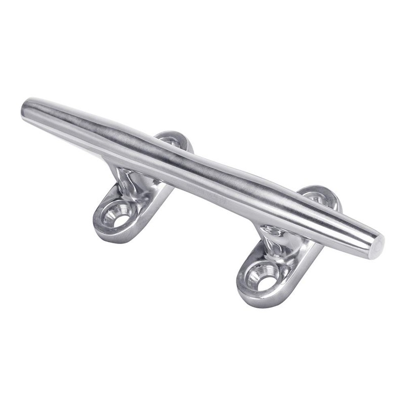 White Water 6032S 316 Stainless Steel 8" Herreshoff Cleat, 4-Hole