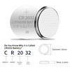 Brightown CR2032 Batteries, 3V Lithium Coin Cell Batteries, CR2032 Button