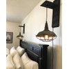 DANSEER Farmhouse Plug in Pendant Light with 16 Feet Hanging