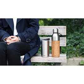 PRISMATE PR-SK020 (RT (Retro) Washable 2-Way Stainless Steel Bottle with Tumbler Cap