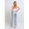 Judy Blue High-Waisted Tummy Control Retro Wide-Leg Jeans – Stylish,