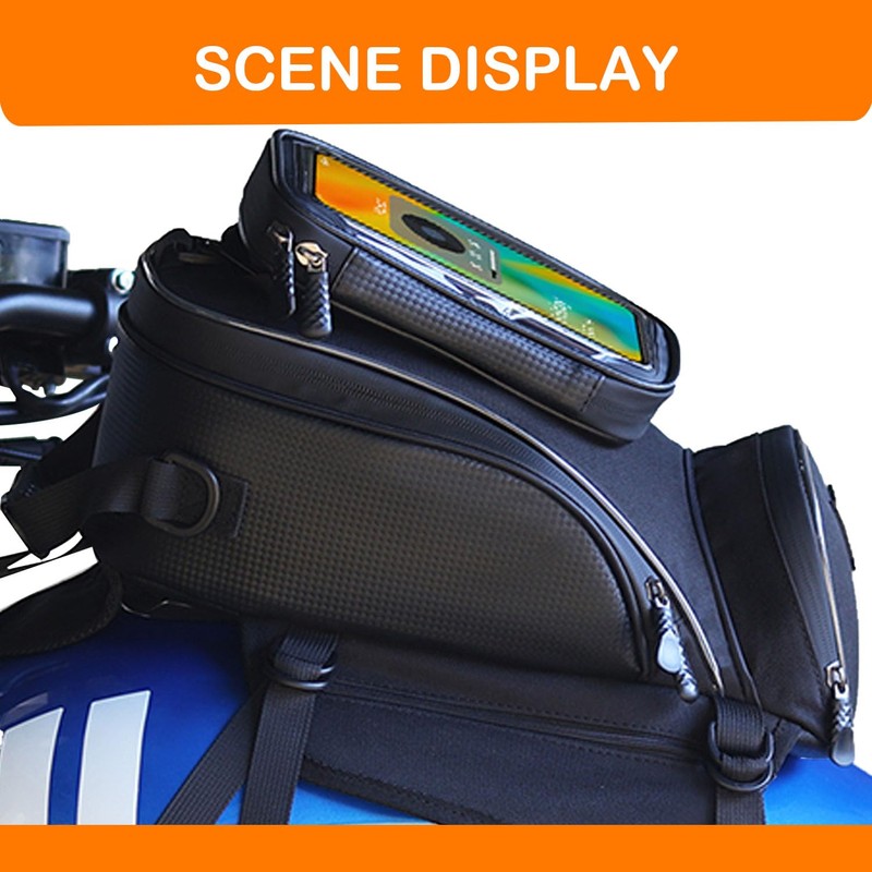 UROUK Universal Motorcycle Tank Bag Mounting Base, Tank Bag Cover