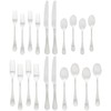 Ginkgo International Bergen 20-Piece Stainless Steel Flatware Set, Service for