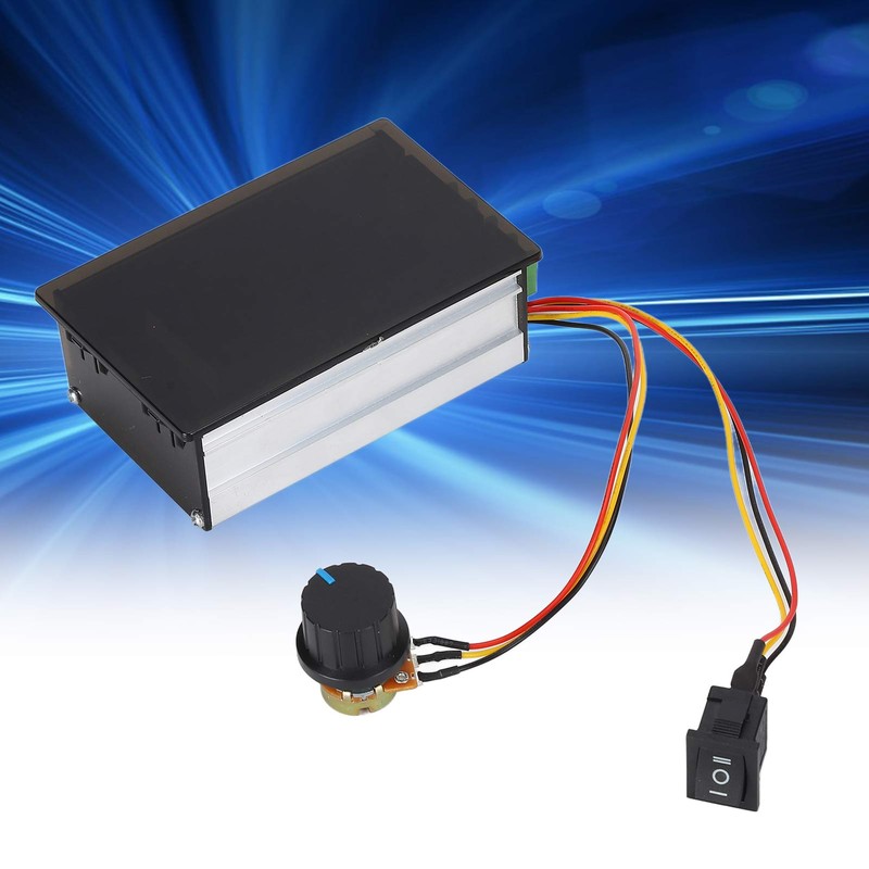 PWM Motor Speed Controller Stepless Regulator Variable CW CCW Button