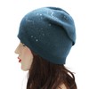 ZLYC - Gorro de punto holgado para mujer, suave y