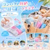 浮き輪 90cm 大人用 子供用 かわいい ラメ入り 透明 ホワイトストライプ O 型フロート