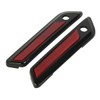 XFMT Black Saddlebag Hinge Latch Covers For Harley Touring Road
