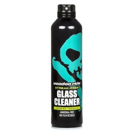 Cobra-Tek Voodoo Ride® Streak-Free Glass Cleaner - Ammonia-Free Formula, No Streaks or Residue, Foaming Action Lifts Dirt, Perfect for Glass and Mirrors, 14 OZ (397 Grams)