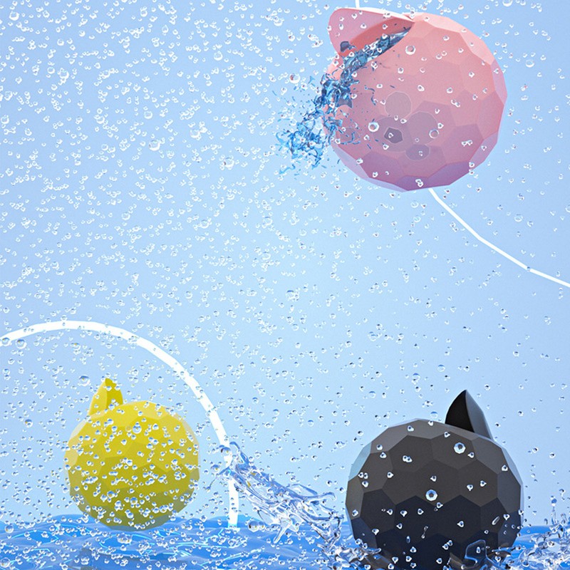 10 Pcs Reusable Water Balloons Silicone Water Balloons Self Sealing