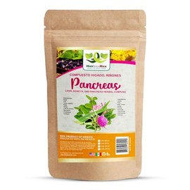 Pancreas Compuesto Herbal 4 onzas Te, Pancreas Tea 4 Oz. Herbal Compound Hierbasmx