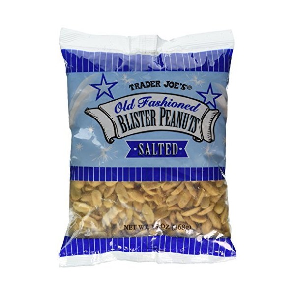 Trader Joe'S Old Fashioned Blister Peanuts - Salted-SET OF 4