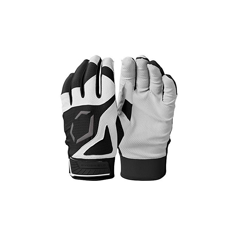 EvoShield - Guante de bateo Srz 1, negro, tamaño mediano