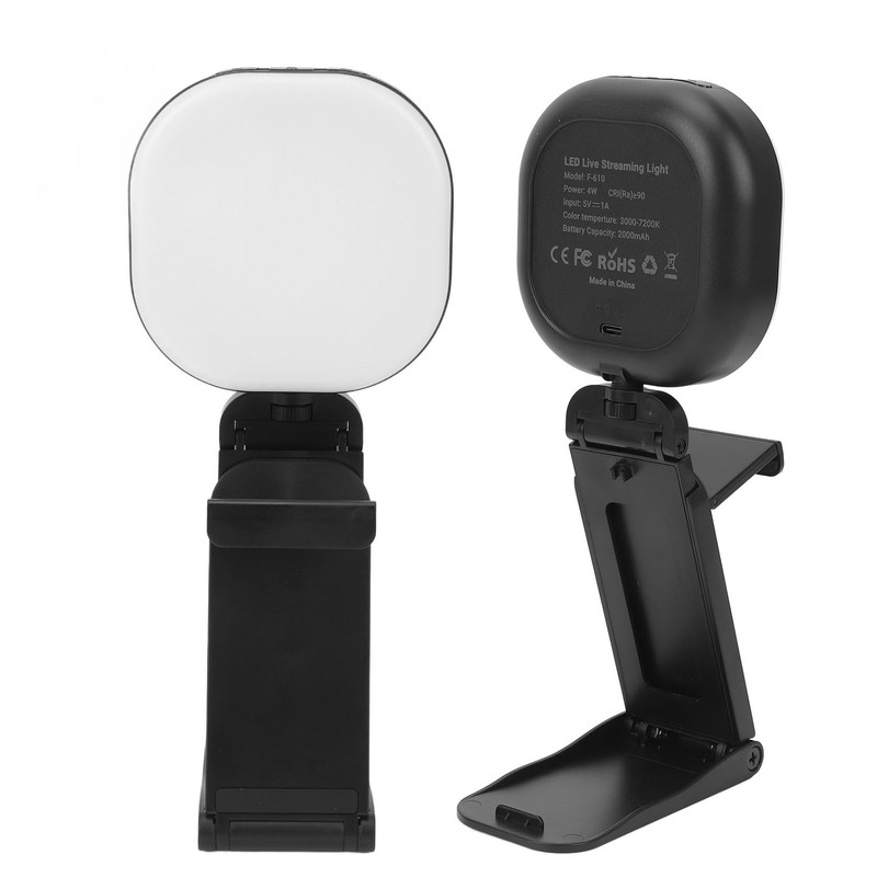 Portable LED Video Camera Light Adjustable Brightness 5 Color Temperature