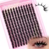 Doll Lash Clusters Manga Eyelash Extensions Cosplay Spiky Individual Lashes