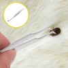 Mipcase 1pc Stainless Steel Tweezer Tool for Dog Removal Non-