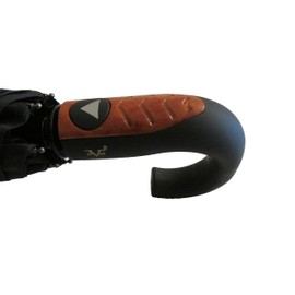 V19.69 Italia 19.69 Deluxe Compact Folding Travel Umbrella with Carrying Pouch