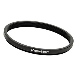 60mm to 58mm Step-Down Ring Filter adapter (60mm-58mm) Camera Filter Ring for 58mm UV ND CPL Filter (MPIXO)