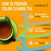 TAOISTEA Colon Cleanse Tea, Herbal Tea Blend with Senna, Peppermint,