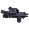MOTOKU Engine Coolant Thermostat Housing Assembly w/Sensor and Water Outlet