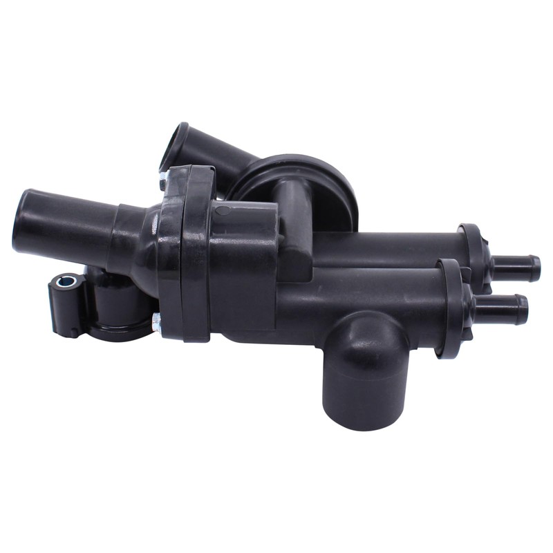 MOTOKU Engine Coolant Thermostat Housing Assembly w/Sensor and Water Outlet