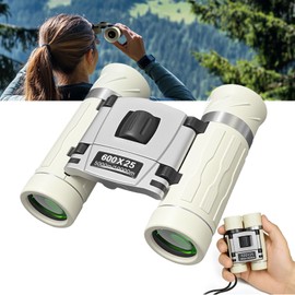 Binoculars for Live Use, 20x Opera Glass, Ultra Lightweight, 7.1 oz (200 g) (2025 Newest / 99.8% Transmittance, Anti-Vibration Design) BaK4 Prism, FMC Coat, 1.0 inch (25 mm) Caliber | Waterproof for