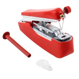 TF Portable Mini Hand Sewing Machine Clothing Stitch Manual Sewing Machine Portable Hand Cordless Mini Handwear Fabric