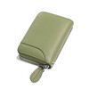 GADIEMKENSD Credit Card Holder RFID Protection Leather Wallet 14 Compartments