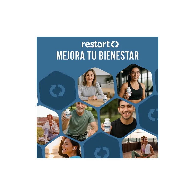 Restart Ultra Magnesio Complex Complejo Citrato Polvo Glicinato Treonato Marino