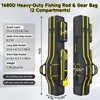 yuzhiyuan Fishing Rod Case & Bag Triple-Layer - 1680D Oxford,