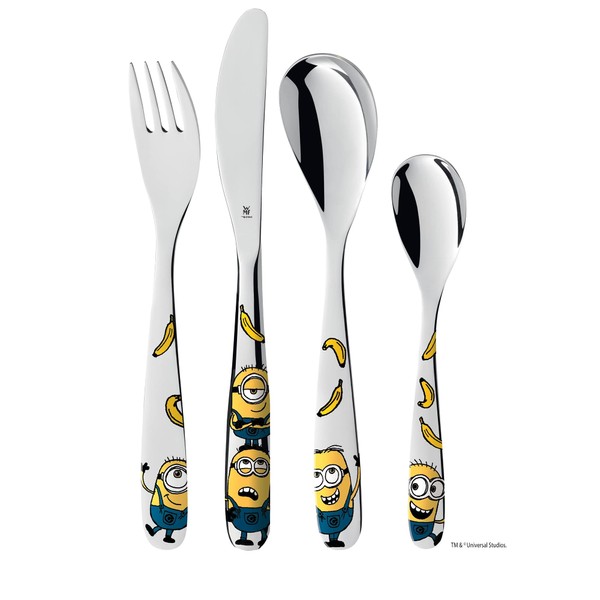 WMF 1286076040 Children's Cutlery, Stainless Steel, Colourful