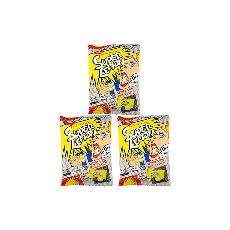 Nobel Super Lemon Candy 3.1oz (3 Pack)