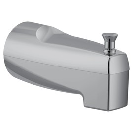 Moen 3931 Replacement 5.5-Inch Tub Diverter Spout with 1/2-Inch Slip Fit Connection, Chrome
