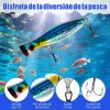 6 Señuelos Popper De 40 G Kit Pesca Superficial Mar