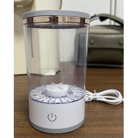 Limpiador de Brochas de Maquillaje, Limpiador Eléctrico de Brochas de Maquillaje, Limpiador Automático Giratorio de Brochas de Maquillaje con Almohadilla de Limpieza y Esponja de Limpieza para Brochas de Maquillaje para una Limpieza Profunda. No Requiere 