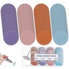 80 Pcs Sanding Paper Discs with Metal Nail Drill Bit