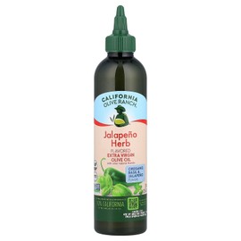 CALIFORNIA OLIVE RANCH Jalapeño Herb EVOO Chef's Bottle, 8.5 FZ