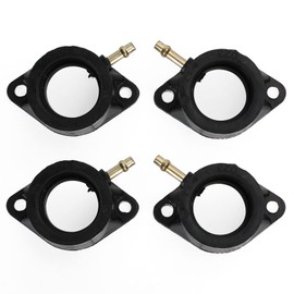 Topteng 4Pcs Intake Manifold Boots Carb fits for Kawasaki Z1 900 1973-1975, KZ900 1976-1977, KZ1000 Shaft 1979-1980, KZ1000 Police 1978-1980, KZ1000 LTD 1977-1980