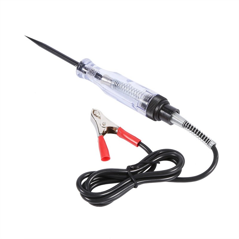 Circuit Tester, Car Truck Voltage Circuit Tester with Crocodile Clip