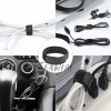 Zcgoingtech Cincho Suja Cables, Brida Con Velcro Reutlizable 100 Pzs