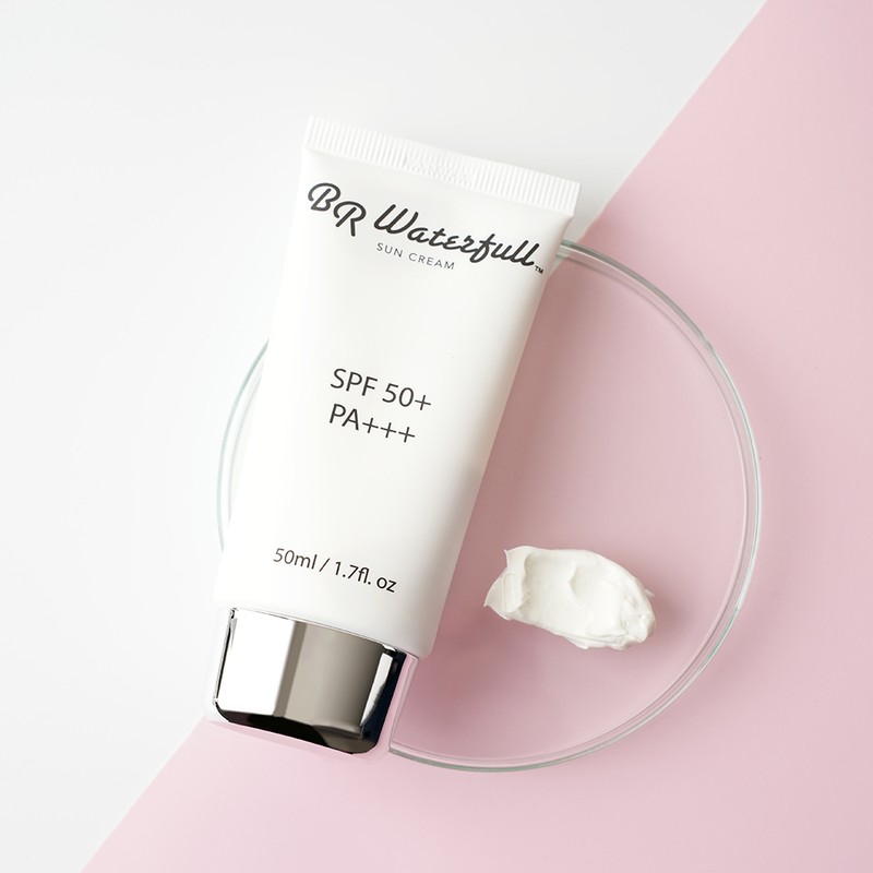 B.R. Waterful 비알워터풀 선크림, 쿠션 세트 B.R. Waterful Sunscreen and