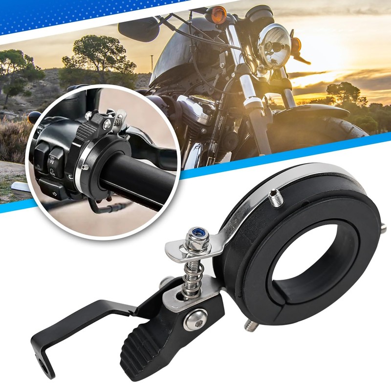 BILLFARO Motorcycle Cruise Control Motorcycle Throttle Assist Lock with OEM