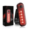 OLDBER Rechargeable LED Bike Tail Light, 10 Hour Max Bright
