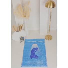 Daszac3 Prayer Mat - W/Out Ceasing (Blue)